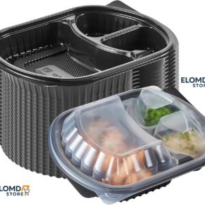 اطباق بلاستيك مقسمة